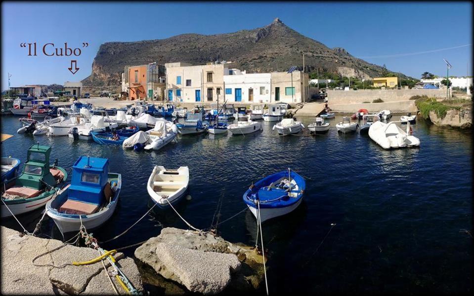 Il Cubo, Monovano Col Mare Su Tre Fronti. Фавиньяна Экстерьер фото